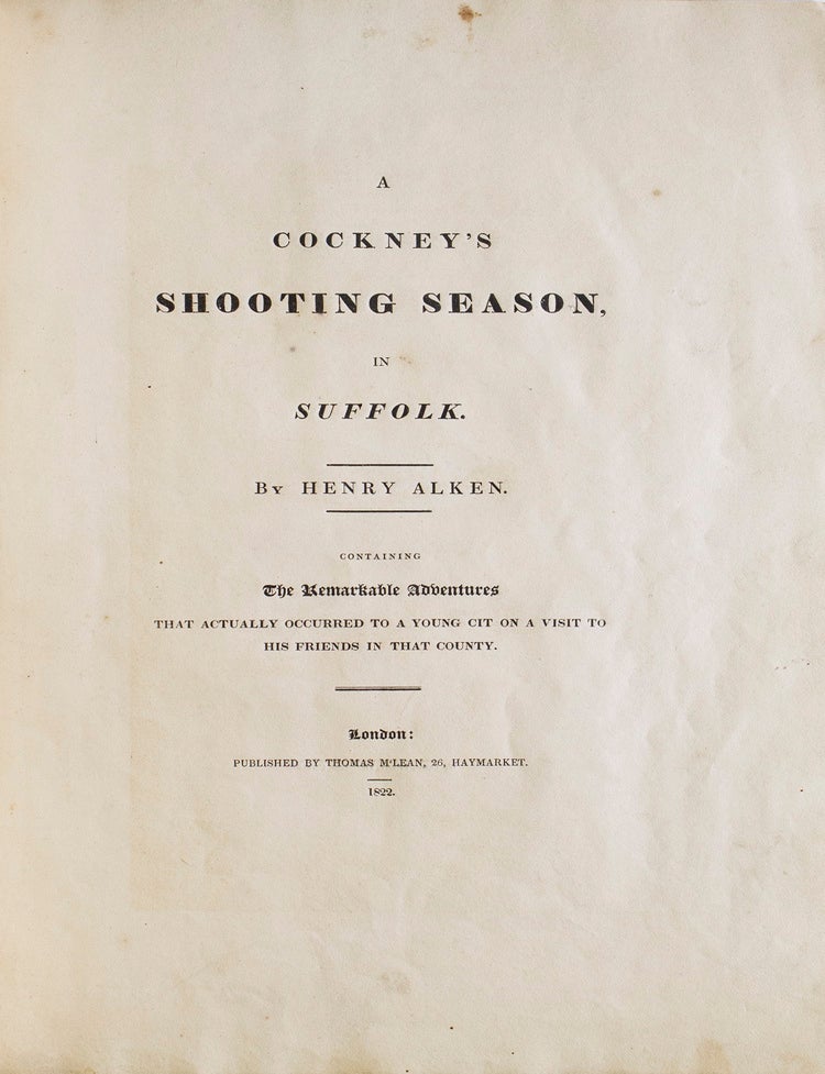 A Cockney's Shooting Season in Suffolk