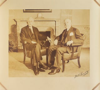 Item #317748 Portrait of Andrew W. Mellon and his Brother Richard Beatty Mellon. Andrew Mellon