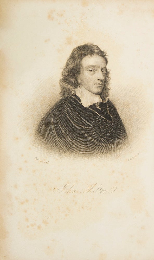 The Poetical Works of John Milton with a memoir and critical remarks on his genius by James Montgomery