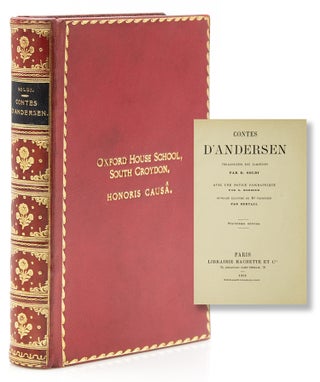 Item #318013 Contes d'Andersen. Traduit du Danois par D. Soldi. Hans Andersen