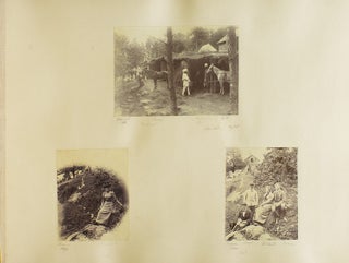 Item #318033 Photograph album depicting sights, hunting, and equestrian themes in India and...
