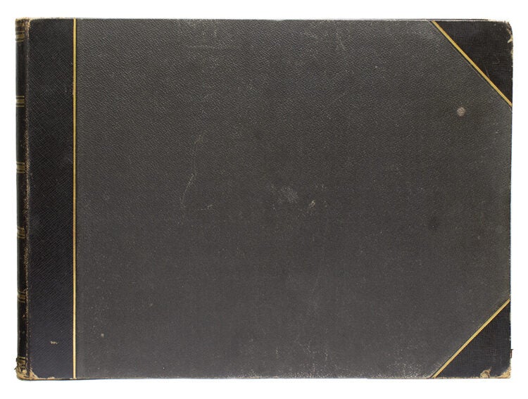 Photograph album depicting sights, hunting, and equestrian themes in India and Egypt