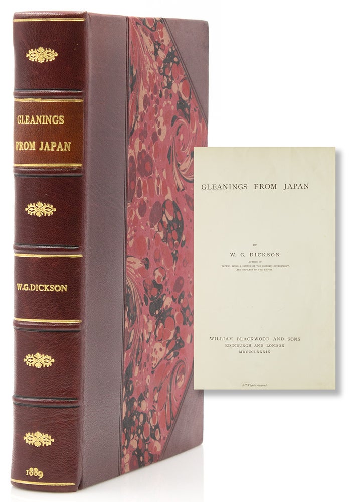 Item #318103 Gleanings from Japan. W. G. Dickson.