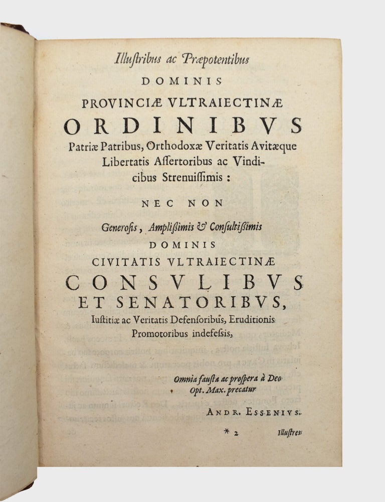 Triumphus crucis sive Fides Catholica de satisfactione Domini Nostri Iesu Christi, asserta, & vindicata ab exceptionibus atque objectionibus Socinianis : nominatim ver&ograve; ab illis, qu&aelig; Iohannes Crellius Francus in responsione suā ad librum celeberrimi veri Hugonis Grotii de eodem argumento, protulit