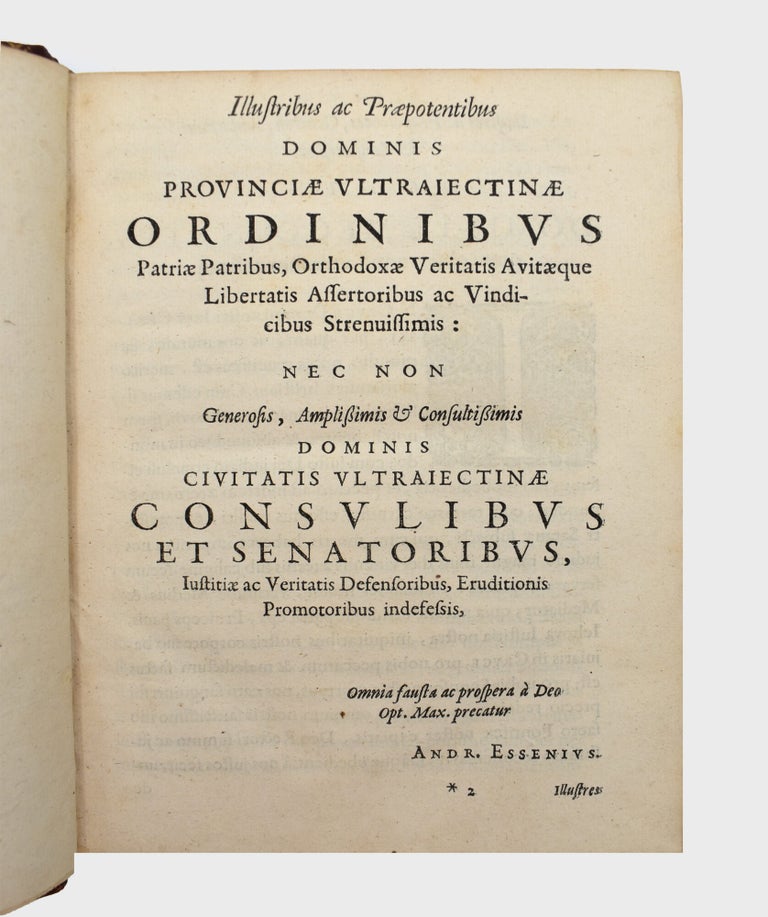 Triumphus crucis sive Fides Catholica de satisfactione Domini Nostri Iesu Christi, asserta, & vindicata ab exceptionibus atque objectionibus Socinianis : nominatim verò ab illis, quæ Iohannes Crellius Francus in responsione suā ad librum celeberrimi veri Hugonis Grotii de eodem argumento, protulit