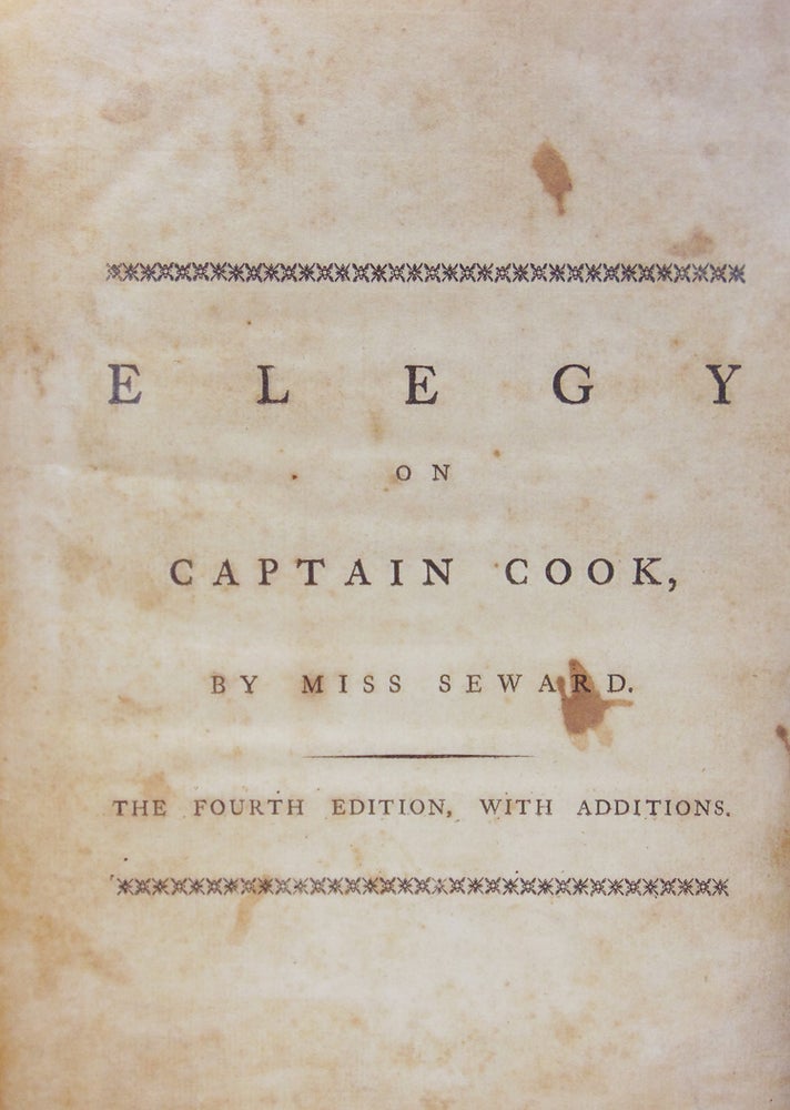 Elegy on Captain Cook