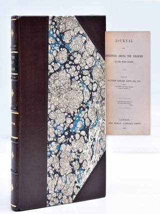 Item #318273 Journal of a Residence among the Negroes In the West Indies. Mathew Lewis