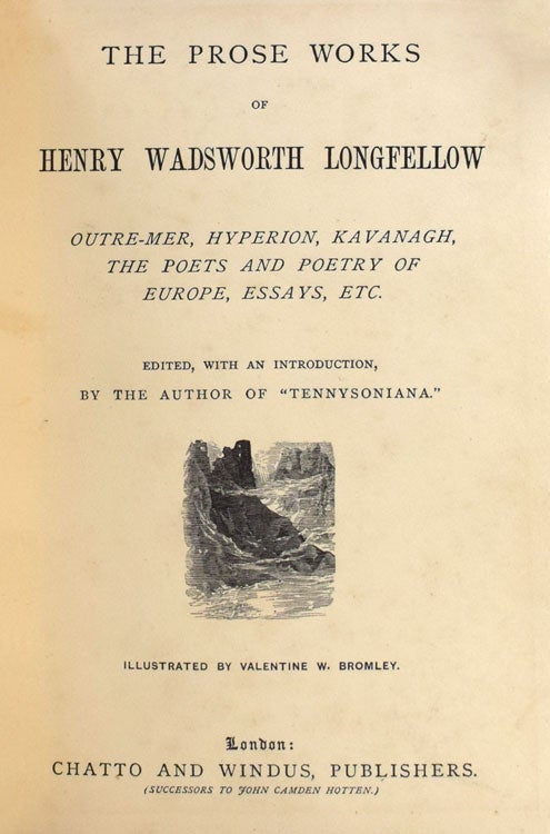 The Prose of Henry Wadsworth Longfellow