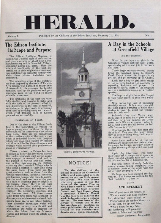 Herald. Vol. ! Number 1-Number 26 (3/4)