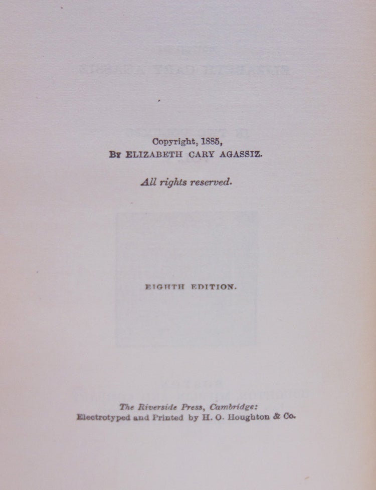 Louis Agassiz His Life and Correspondence