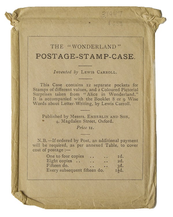 Eight or Nine Wise Words about Letter-Writing [with Stamp Case and Envelope]