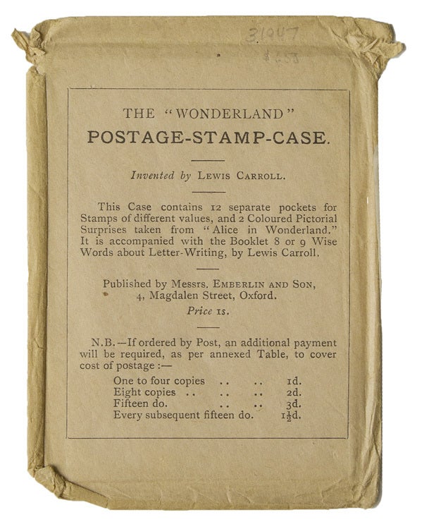 Eight or Nine Wise Words about Letter-Writing [with Stamp Case and Envelope (5/5)