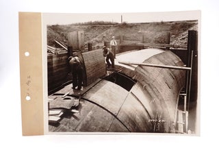 Archive of photographs depicting the construction of the sewer system on the grounds of the 1939-40 New York World's Fair