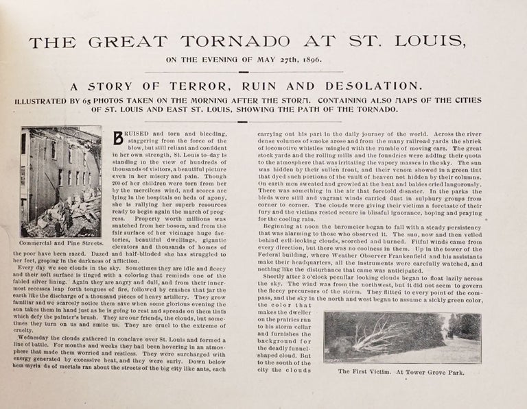 The Great Tornado at St. Louis on the evening of May 27th, 1896