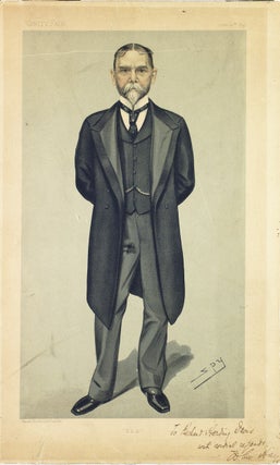 Item #320026 [Signed portrait, holograph inscription to Richard Harding Davis, being an the...