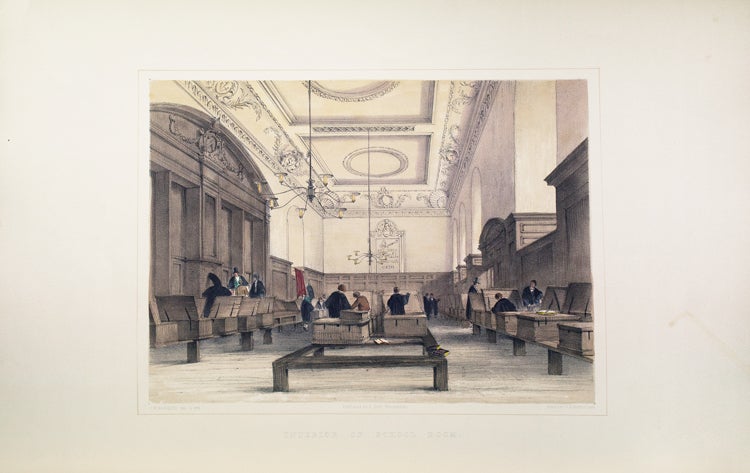 Memorials of Winchester College, Drawn & Lithographed by Charles W. Radclyffe