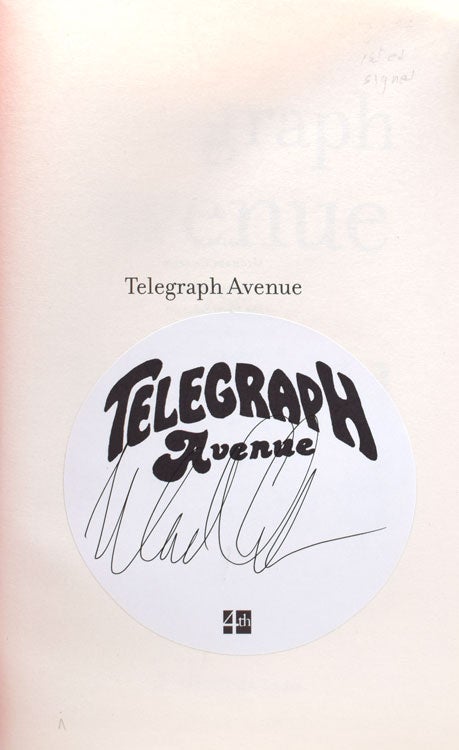 Telegraph Avenue. A Novel
