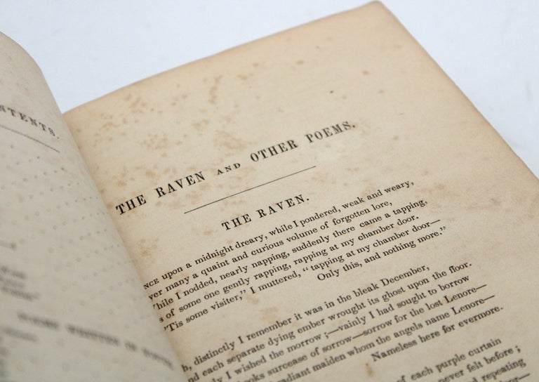The Raven and Other Poems [and:] Tales