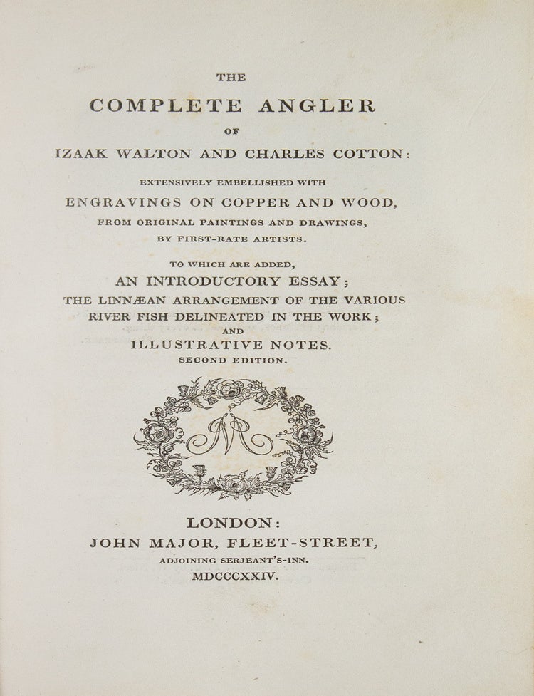 The Complete Angler of Izaak Walton and Charles Cotton