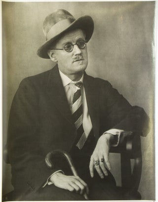 Item #320663 James Joyce [Paris, 1928]. James Joyce, Berenice Abbott