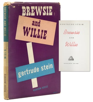 Item #320841 Brewsie and Willie. Gertrude Stein