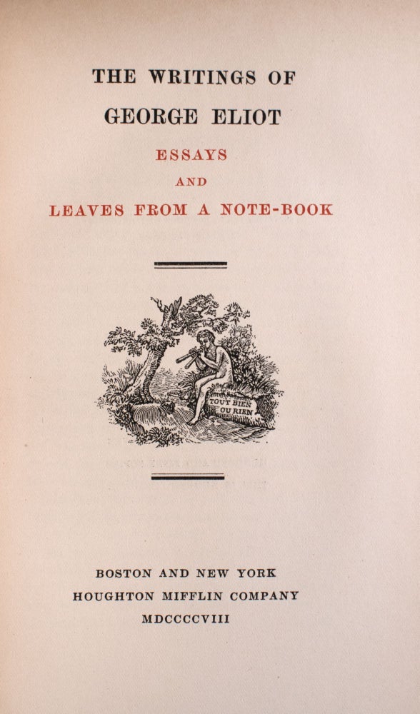 The Writings of... Together with the Life of J. W. Cross (8/8)