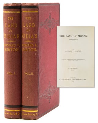 Item #321010 The Land of Midian (Revisited). Richard Burton