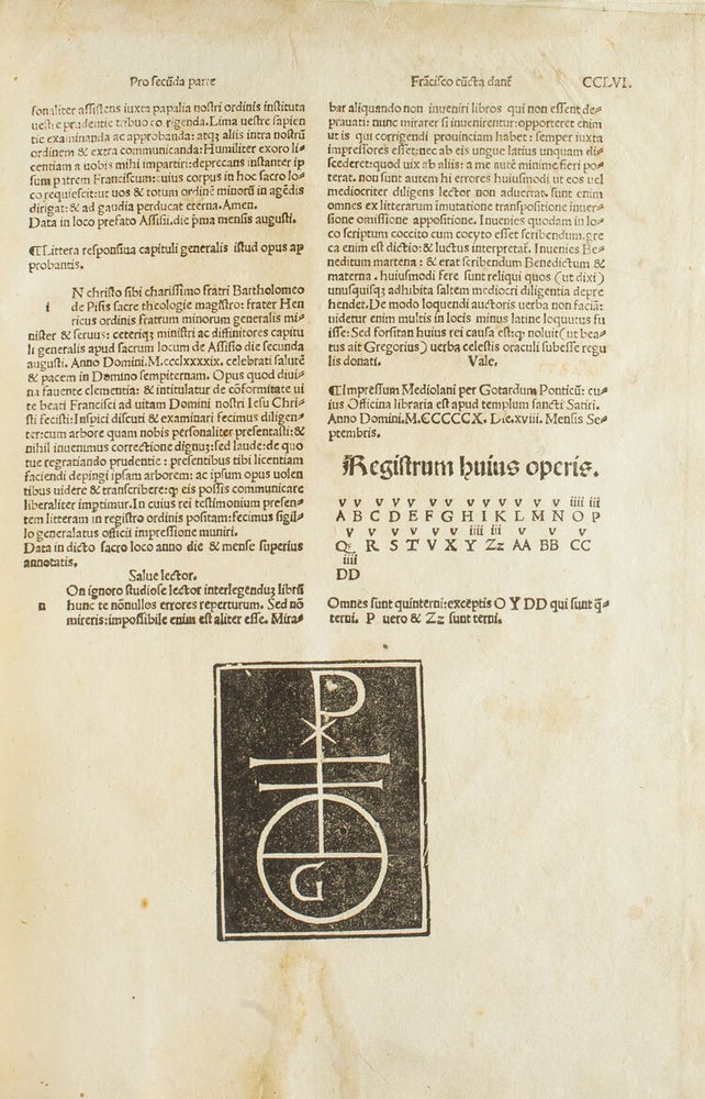 Liber Conformitatum (vitae beati Francisci ad vitam Domini Iesu)