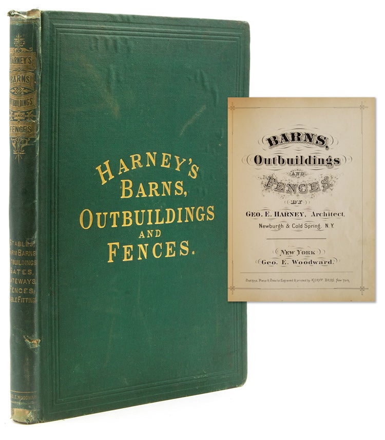 Item #321125 Stables, Outbuildings and Fences. George E. Harney.