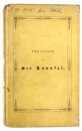 Item #321179 The Vision of Sir Launfal. James Russell Lowell