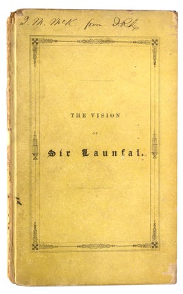 Item #321179 The Vision of Sir Launfal. James Russell Lowell