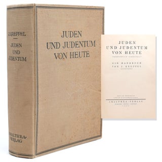 Item #321358 Juden und Judentum von heute übersichtlich dargestellt. Ein Handbuch. J. Kreppel