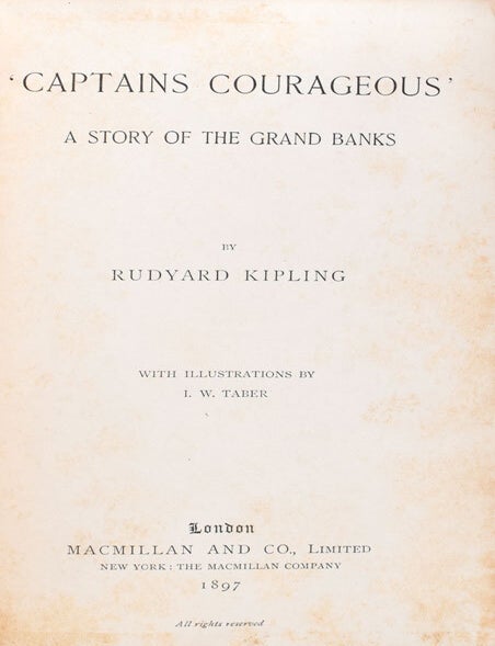 'Captains Courageous'