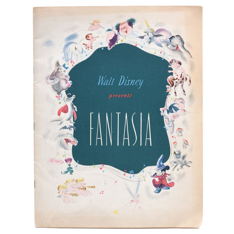 Walt Disney Presents Fantasia [cover title]