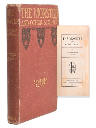 Item #321692 The Monster and Other Stories. Stephen Crane