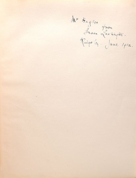 The Flower Book. Reproductions of Thirty Eight Watercolour Designs