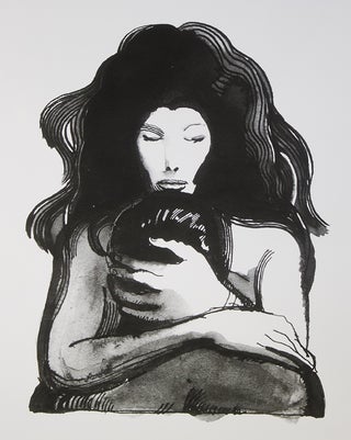 Item #321871 The Embrace, Giclee Print. Milton Glaser