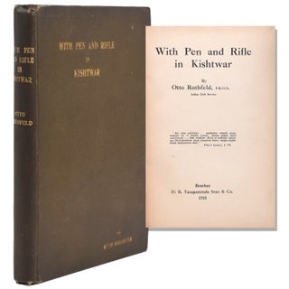 Item #321960 With Pen and Rifle. Otto Rothfeld