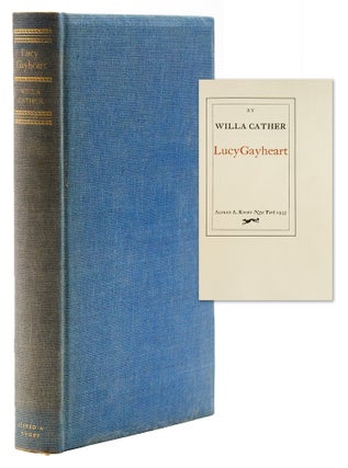 Item #322034 Lucy Gayheart. Willa Cather