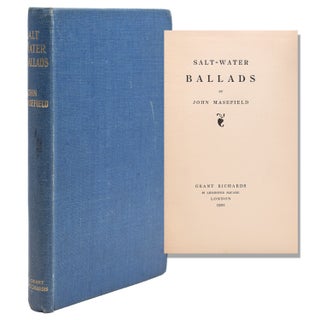 Item #322061 Salt-Water Ballads. John Masefield