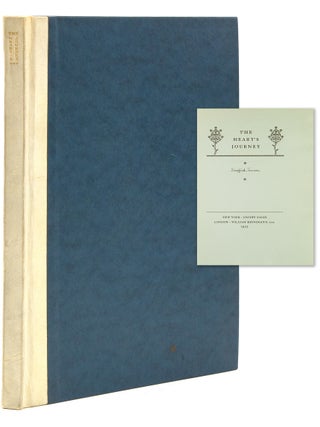 Item #322095 The Heart's Journey. Siegfried Sassoon