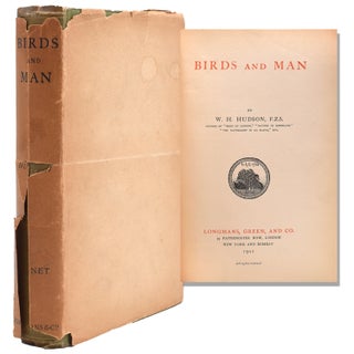 Item #322135 Birds and Man. W. H. Hudson
