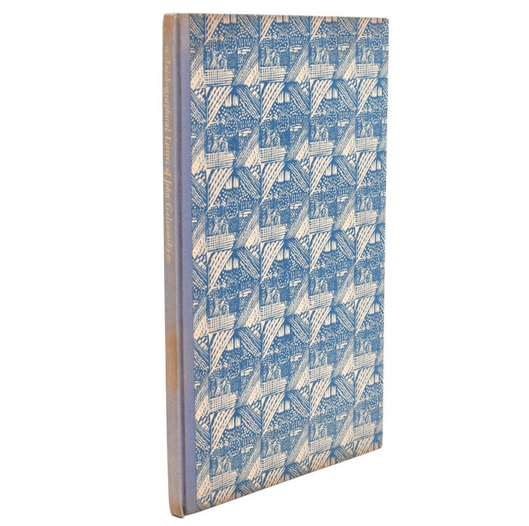 Autobiographical Letters of John Galsworthy. A Correspondence with Frank Harris Hitherto Unpublished