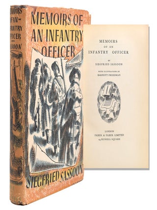Item #322434 Memoirs of an Infantry Officer. Siegfried Sassoon