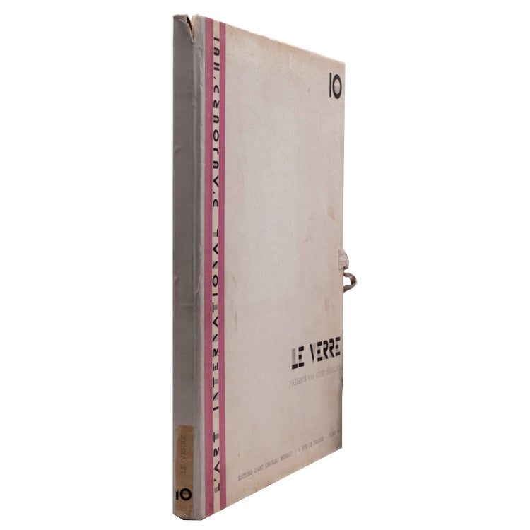 L'Art International d'Aujourd'hui. Vol. 10. Le Verre