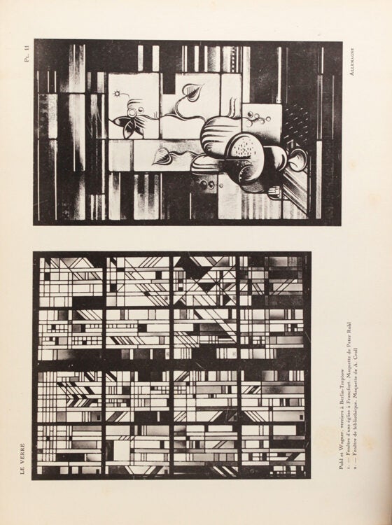L'Art International d'Aujourd'hui. Vol. 10. Le Verre