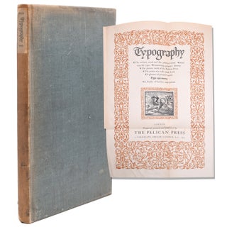 Item #322484 Typography. Francis Meynell