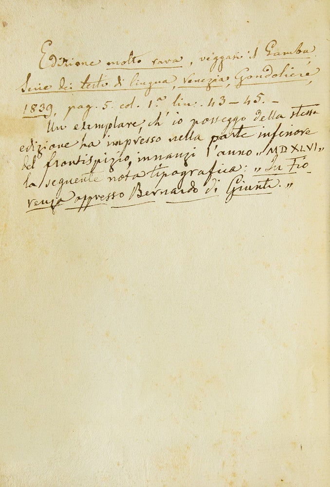 La Coltivatione di Luigi Alamanni al christianissimo Francessco primo