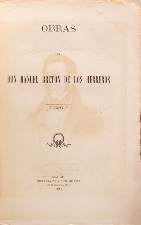 Obras de Don Manuel Breton de Los Herreos