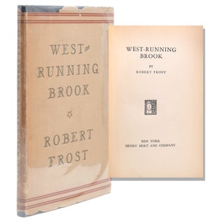 Item #322620 West-Running Brook. Robert Frost
